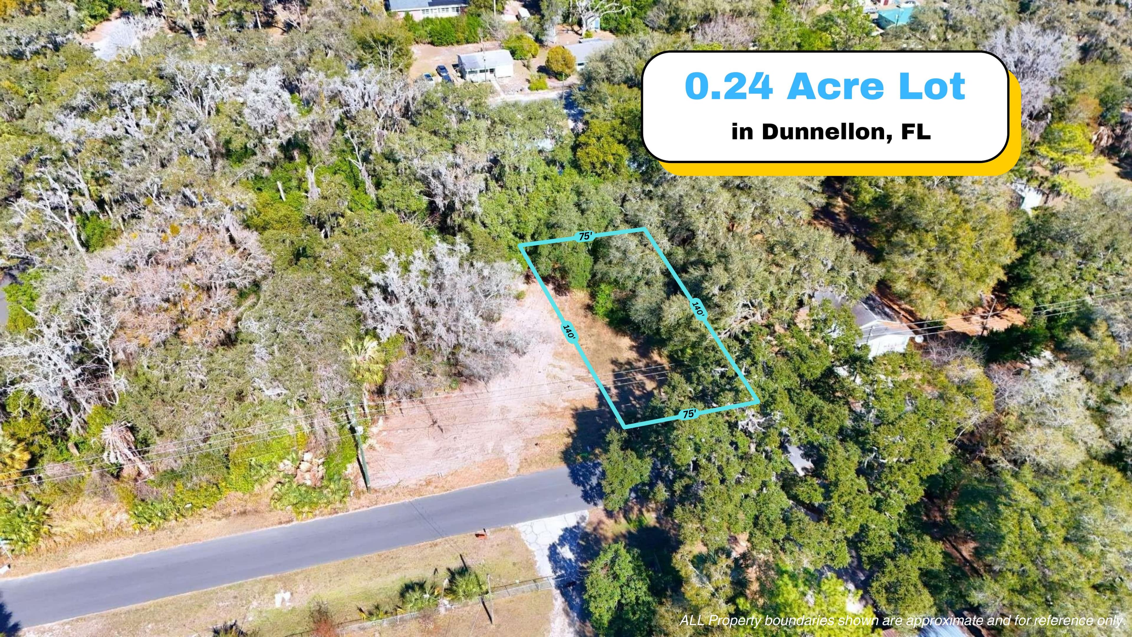 Affordable 0.24-Acre Lot in Dunnellon, FL — Mobile Homes Welcome — 1 of 9