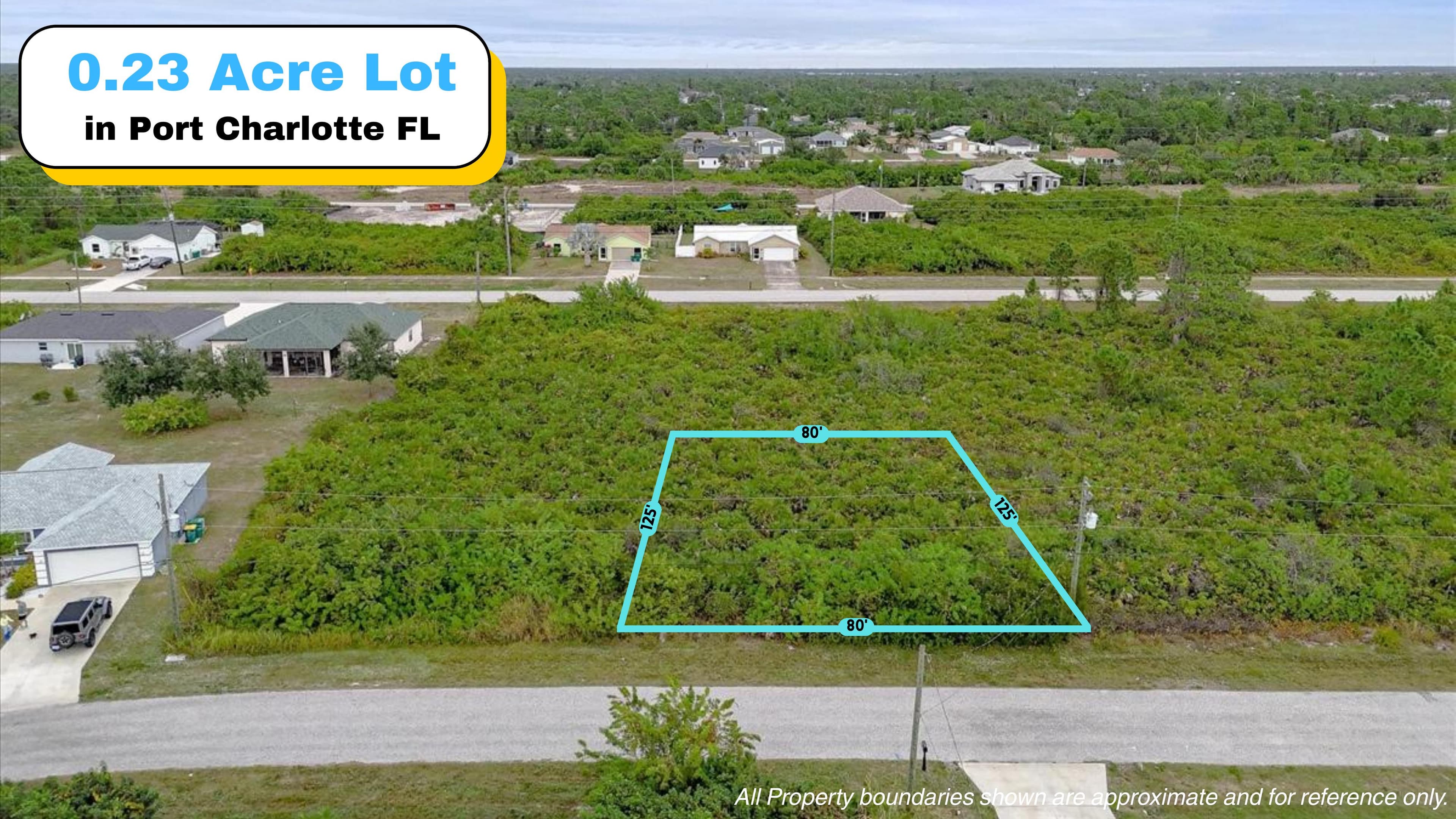 Well-Located 0.23-Acre Lot in Port Charlotte, FL — 34% Below Market — 1 of 10
