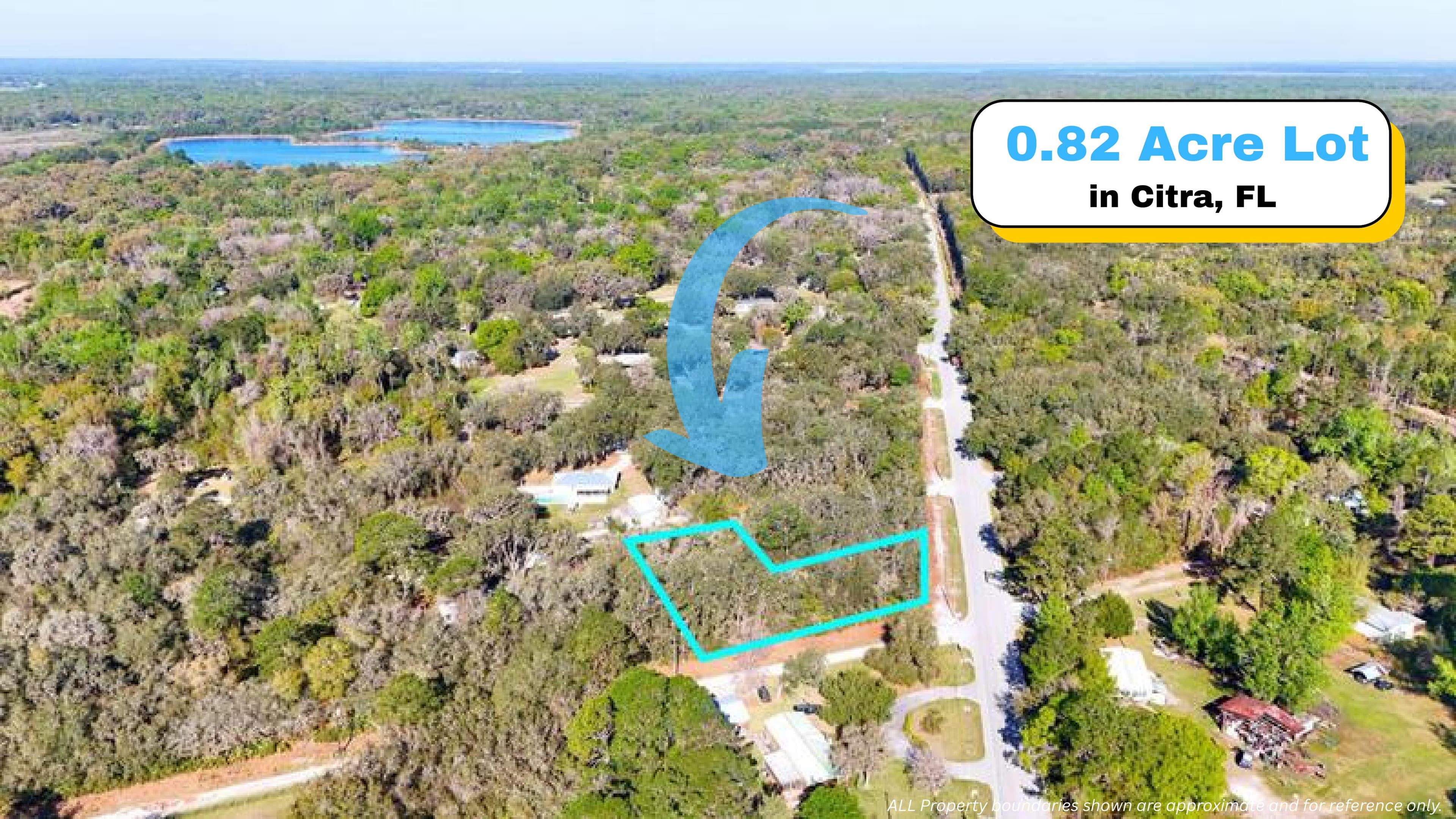 Corner 0.82-Acre Lot in Citra, FL — Multiple Road Frontages — 1 of 10
