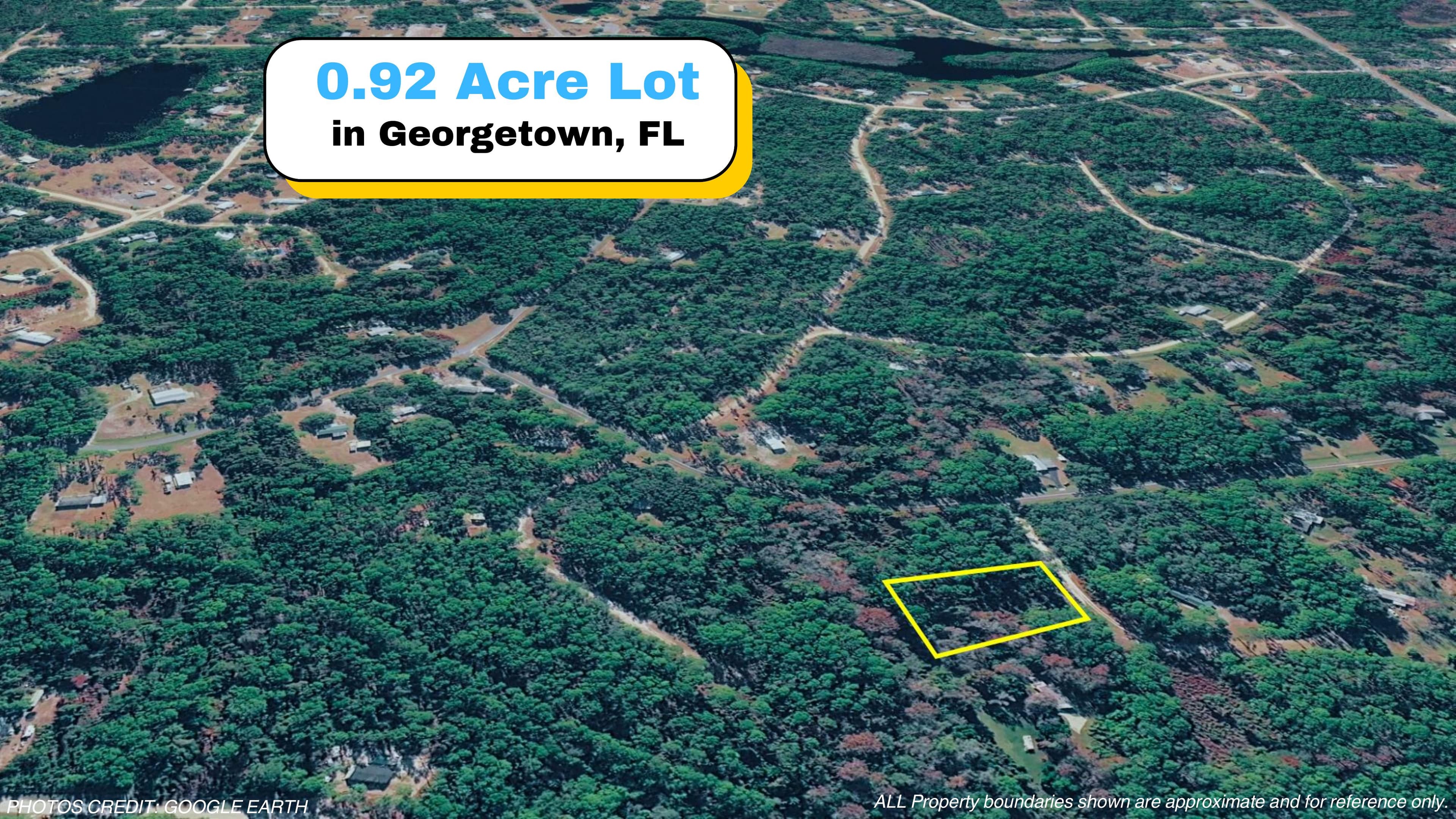 Terreno Boscoso de 0.92 Acres en Georgetown, FL — Sin HOA, Cerca del Rio St. Johns — 1 of 7