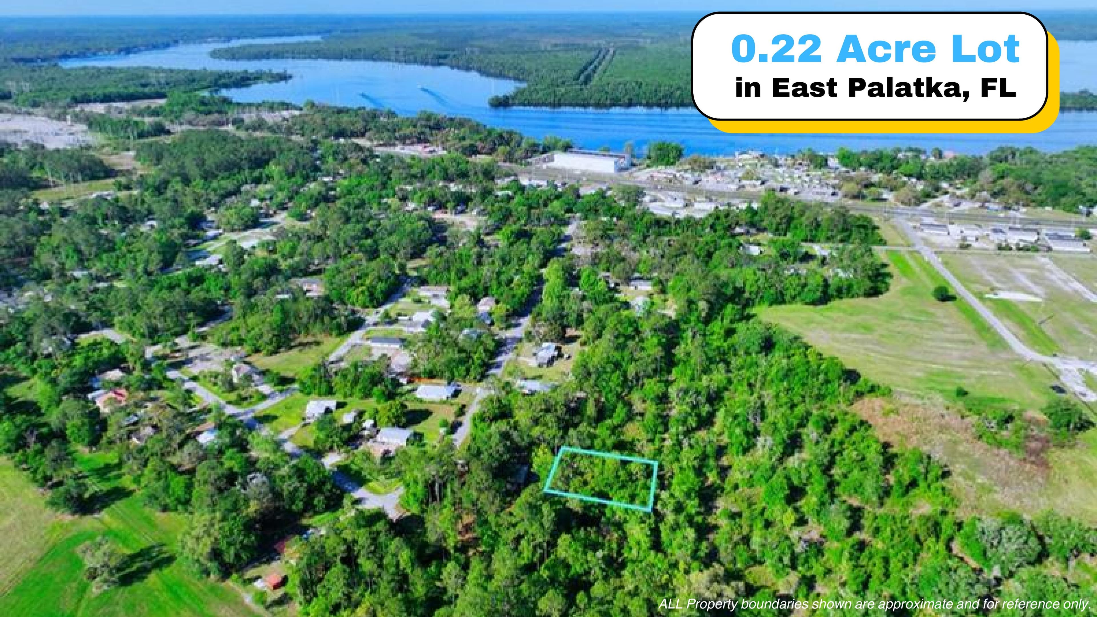 Lote edificable de 0.22 acres en East Palatka, FL — A minutos del río St. Johns — 1 of 9