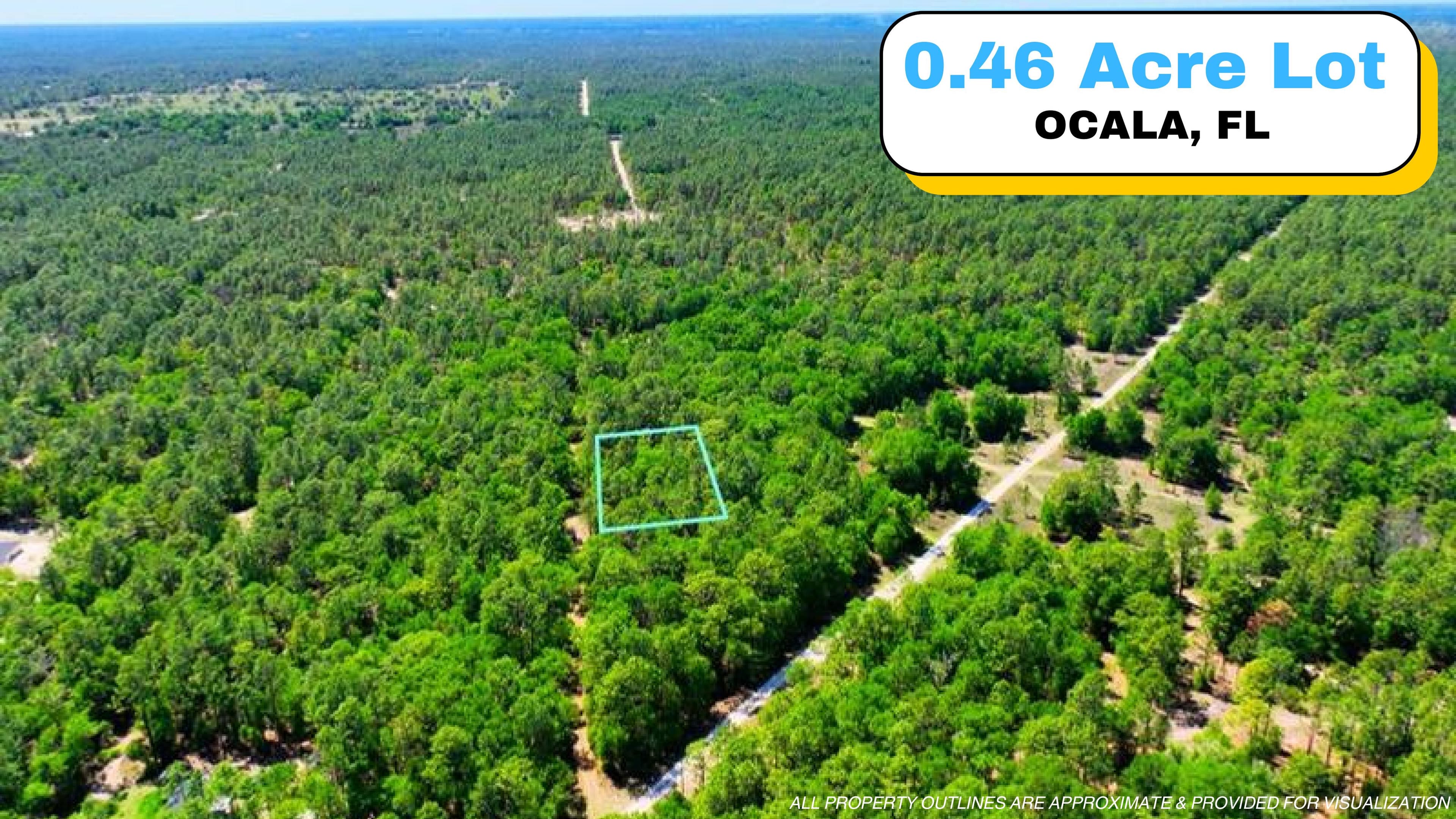Wooded 0.46-Acre Lot in Ocala, FL — Near Rainbow River & Equestrian Center — 1 of 9
