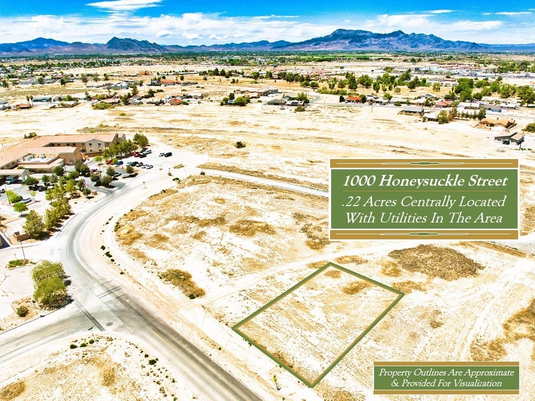 0.22-Acre Lot in Pahrump, NV — Central Location, No HOA, Utilities in the Area